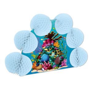 Coral Reef Pop-Over Centerpiece
