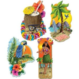 Luau Party 20-Inch Cutouts