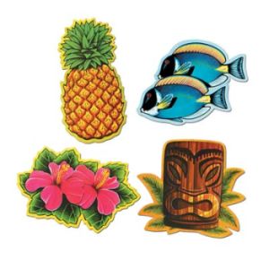 Luau 12-Inch Cutouts