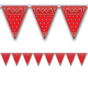 Bandana All -Weather Pennant Banner