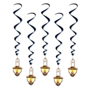 Western Lantern Hanging Whirls