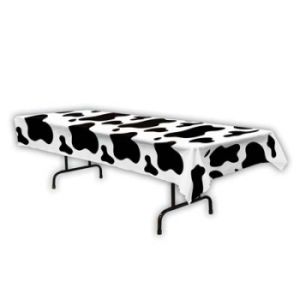 Cow Print Banquet Table Cover