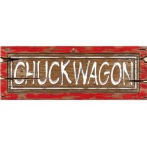 Chuck Wagon Sign