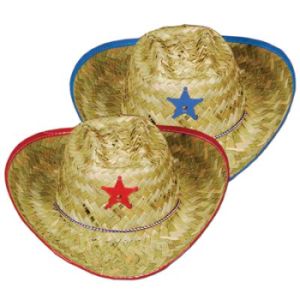 Child Cowboy Hat w/Star & Chin Strap