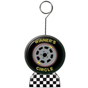 Racing Tire Photo/Balloon Holder