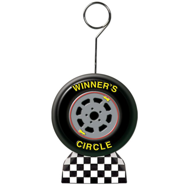 Racing Tire Photo/Balloon Holder