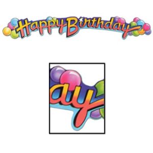 Happy Birthday Expandable Sign