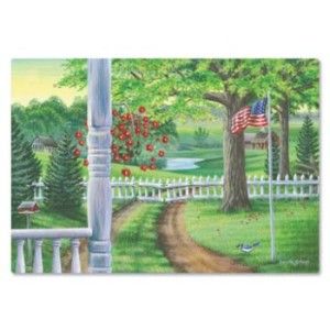 Patriotic Scene Placemats