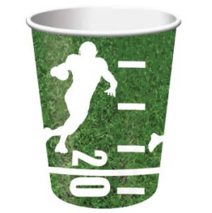 Team Sports Football 9 oz Hot/Cold Cups