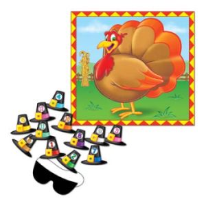 Pin The Hat Turkey Game