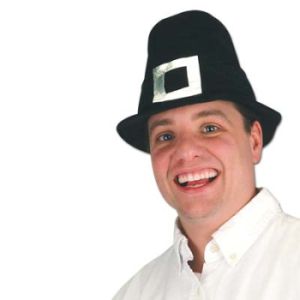 Plush Pilgrim Hat
