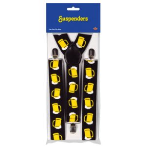 Beer Mug Suspenders