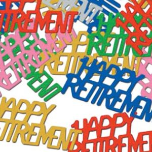 Happy Retirement Fanci-Fetti Confetti
