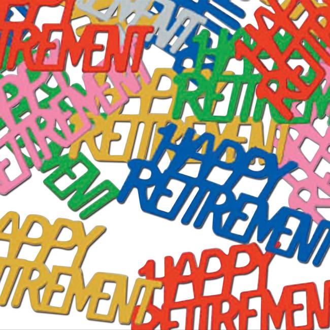 Happy Retirement Fanci-Fetti Confetti