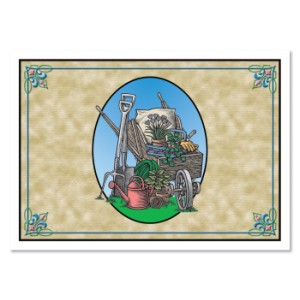 Country Garden Planting Placemats #2