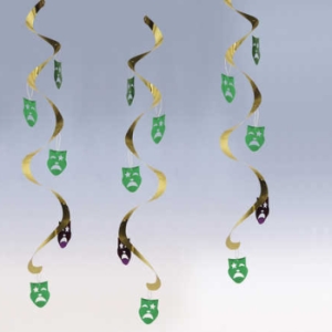 Mardi Gras Masks Hanging Danglers