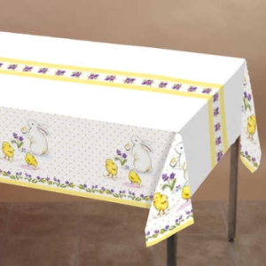 Classic Easter Banquet Table Cover
