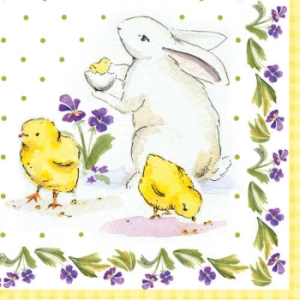 Classic Easter Beverage Napkins