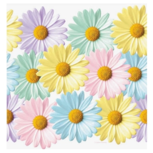 Fresh Daisies Banquet Table Cover
