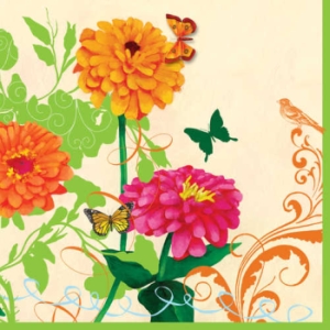 Viva Green Luncheon Napkins