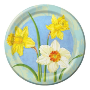 Daffodil 9-inch Plates