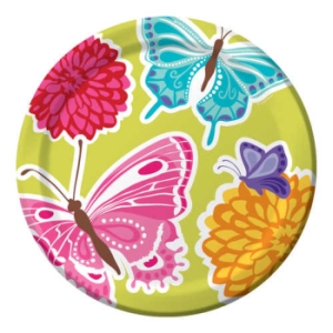 Butterflies 9-inch Plates