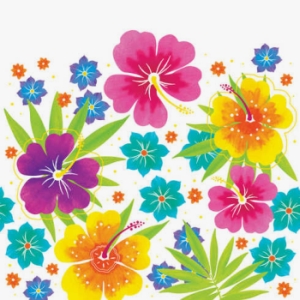 Floral Delight Banquet Table Cover
