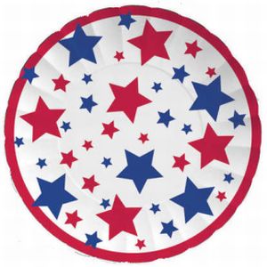 Patriotic Stars 11-Inch Paper Tray