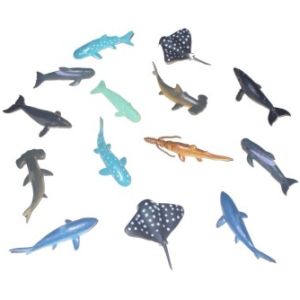 Assorted 2-Inch Plastic Ocean Animals