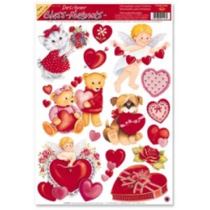 Valentine Window Clings
