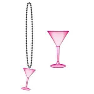 Beads w/Martini Shot Glass