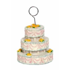 Wedding Cake Photo/Balloon Holder