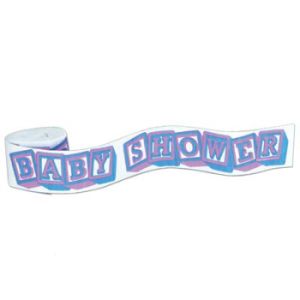 Baby Shower Crepe Streamer
