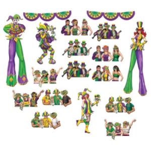 Mardi Gras Insta-Theme Reveler Props