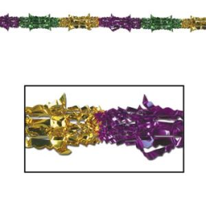 Mardi Gras Metallic Garland