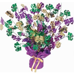 Mardi Gras Gleam N Burst Centerpiece