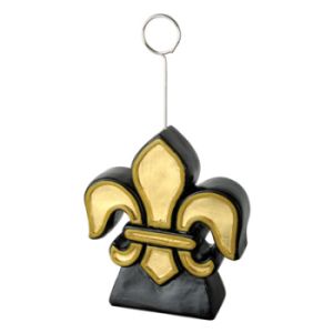 Fleur De Lis Photo/Balloon Holder