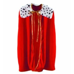 King/Queen Child Size Red Robe