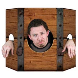 Medieval Stockade Photo Prop