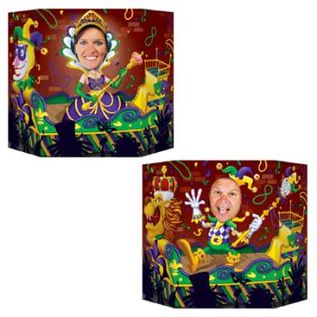 Mardi Gras Photo Prop