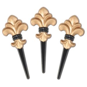 Fleur De Lis Plastic Picks