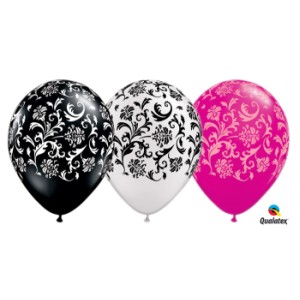 Demask Assortment Qualatex Balloons