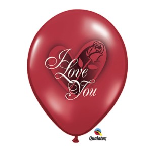 I Love You Qualatex Balloons
