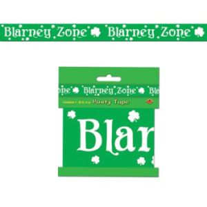 St. Patrick's Day Blarney Zone All-Weather Party Tape