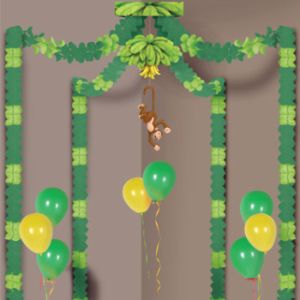 Jungle Monkey Party Canopy