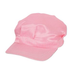 Pink Striped Train Engineer Hat