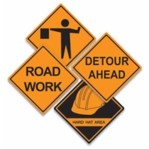 Construction Sign Cutout Set