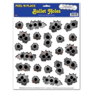 Bullet Holes Peel N Place