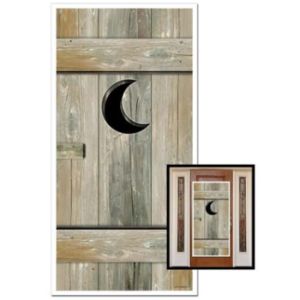 Outhouse Door Cover All-Weather Indoor/Outdoor Use