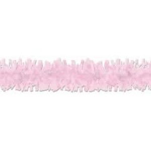 Tissue Festooning 25-Foot, Pink